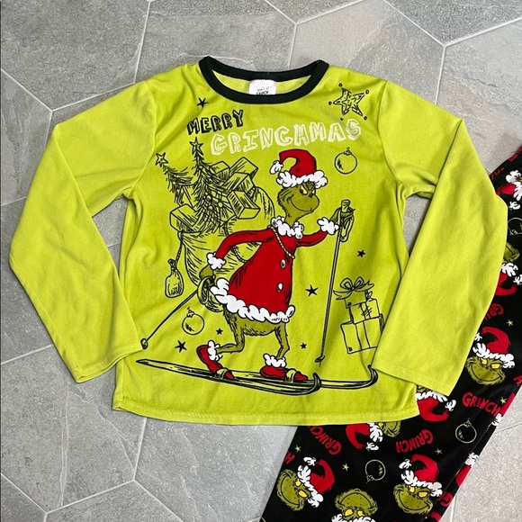 The Grinch Grinchmas Kids Pajama Set | Size L (10/12) - Picture 3 of 6